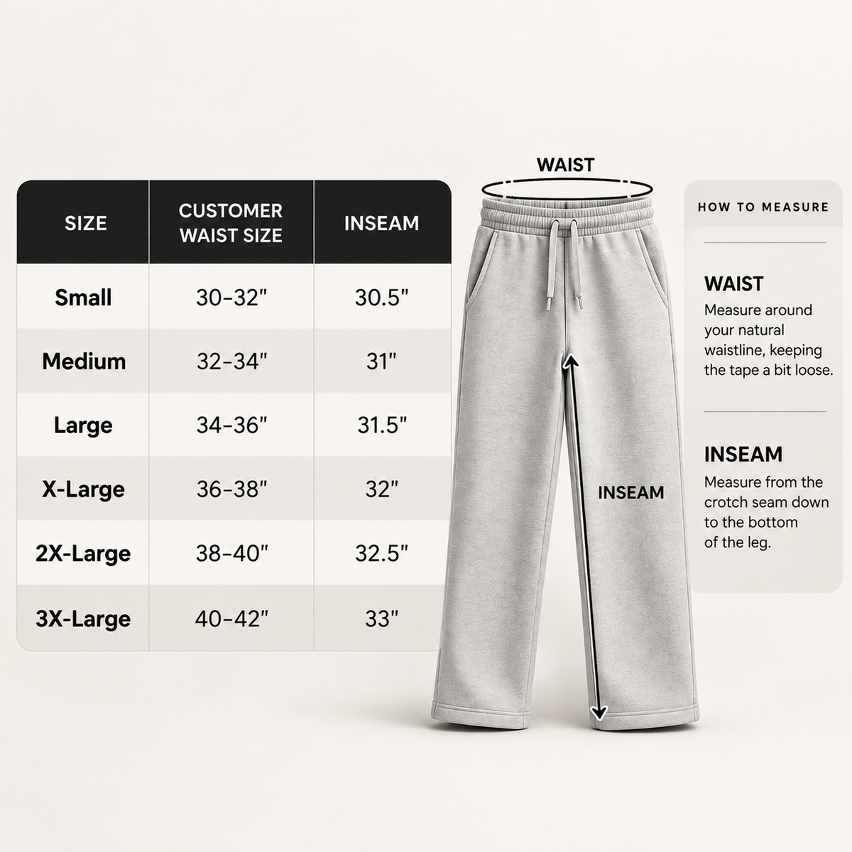 Men’s Heavyweight Fleece Sweatpants